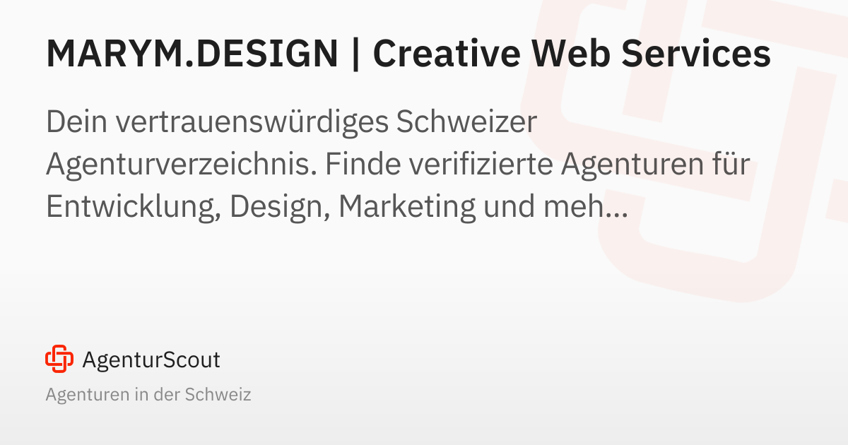MARYM.DESIGN | Creative Web Services